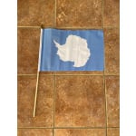Antarctica large hand flag