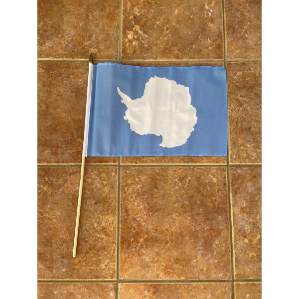 Antarctica large hand flag