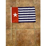 West Papua large hand flag