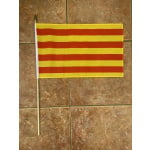 Catalonia (Catalan) large hand flag