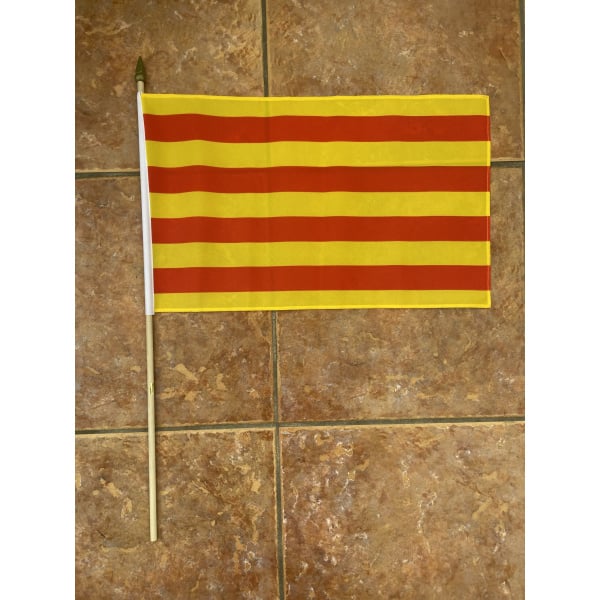 Catalonia (Catalan) large hand flag