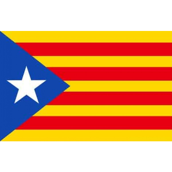 Estelada Blava Catalonia (Catalan) Independence 3'x2'