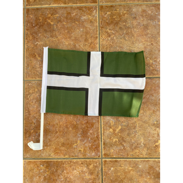 Devon Car Flag
