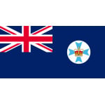 Queensland table flag