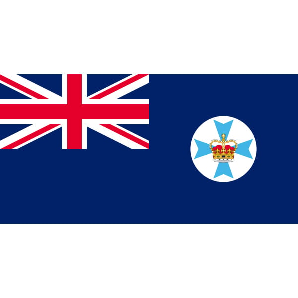 Queensland table flag