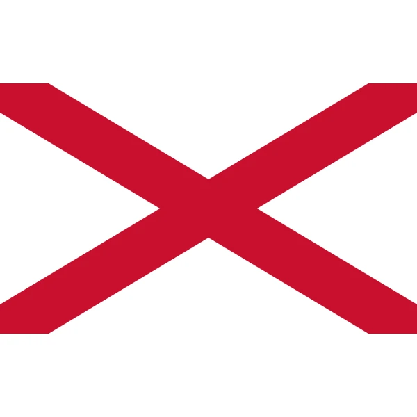 St Patricks table flag