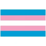 Transgender (gay pride - rainbow) 5'x3' (Monica Helms)