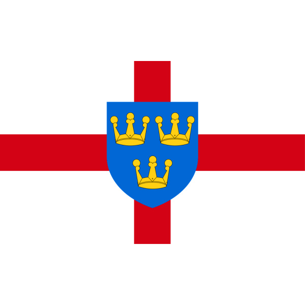 East Anglia medium hand flag