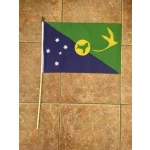 Christmas Islands large hand flag