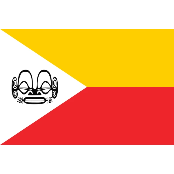 Marquesas Islands hand flag