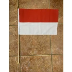Monaco large hand flag