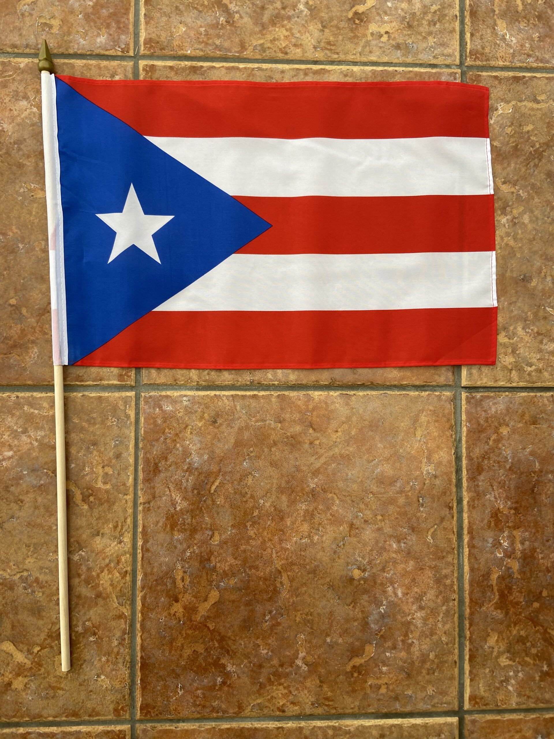 Puerto Rico Puerto Rico large hand flag - Image 1