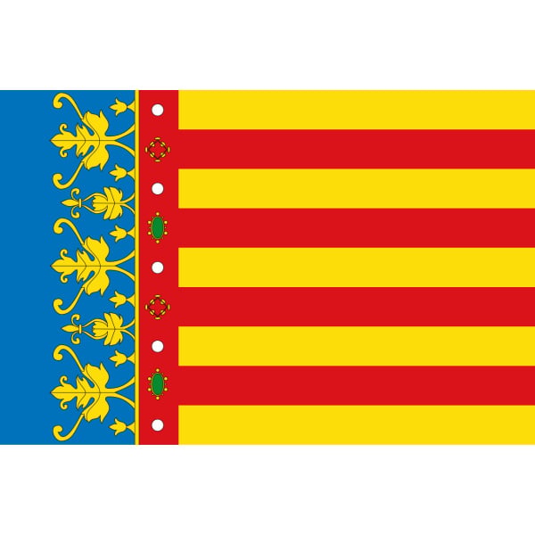 Valencia table flag