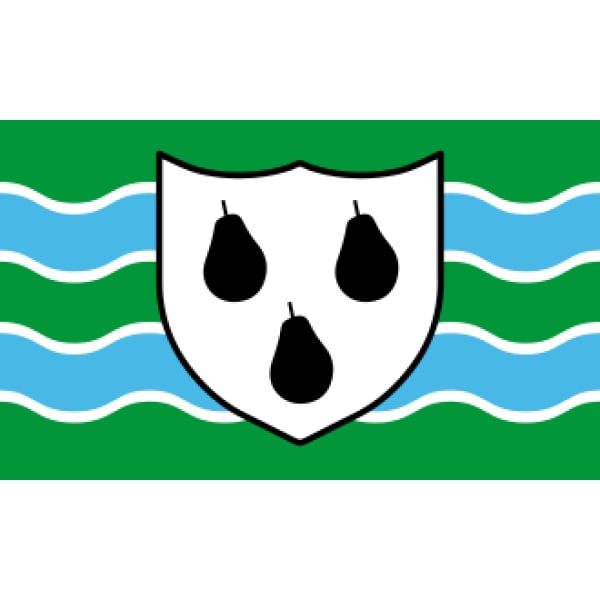 Worcestershire medium table flag