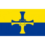 Durham County medium hand flag