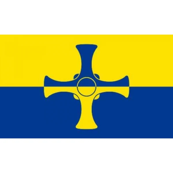 Durham County medium hand flag