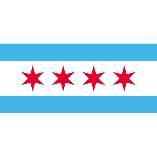 Chicago (USA) 5'x3'