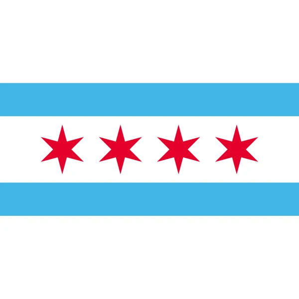 Chicago (USA) 5'x3'