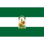 Andalucia table flag