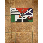 Celtic Nations large hand flag