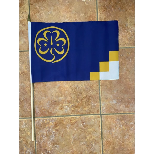 Girl Guides large hand flag