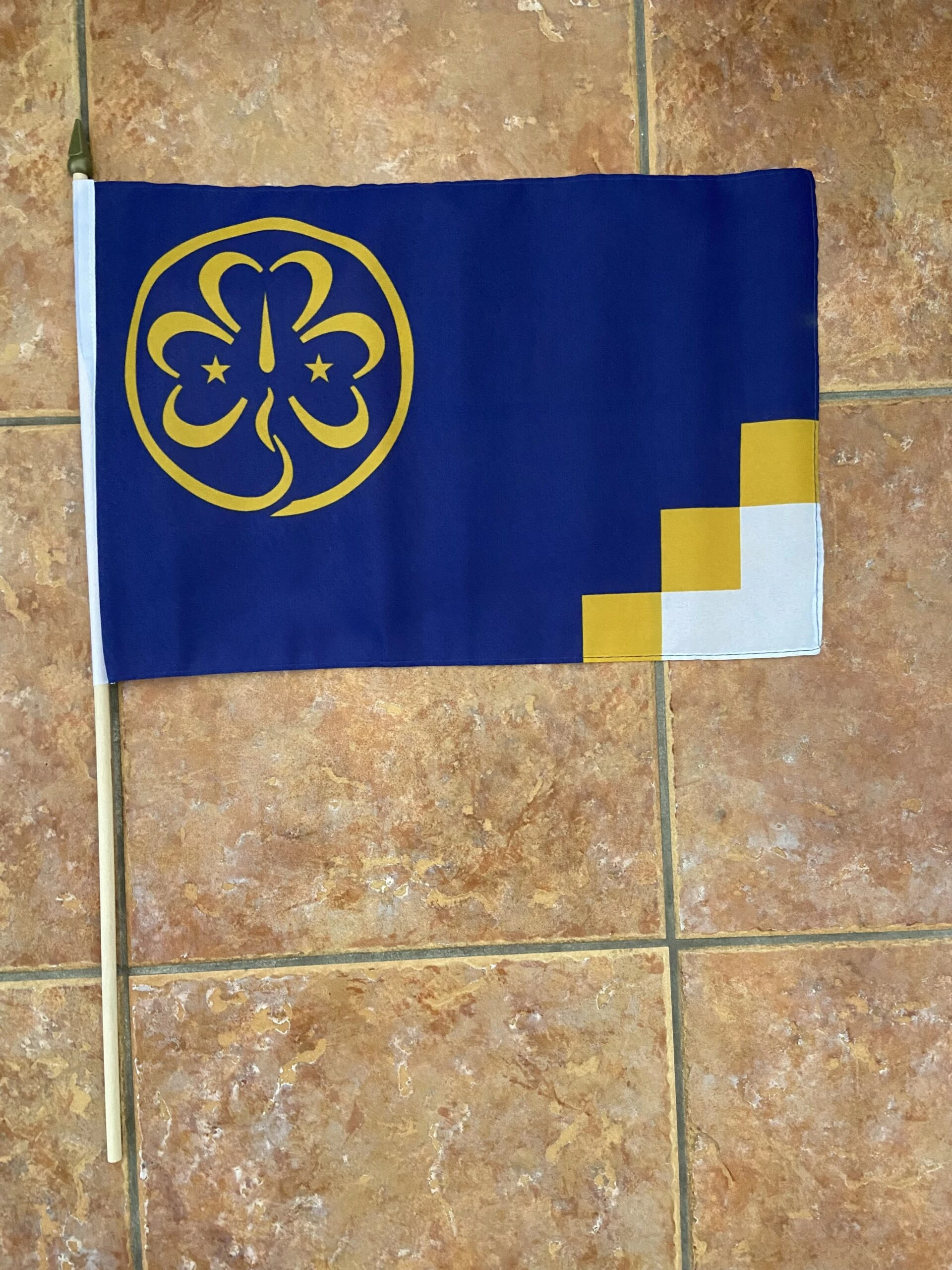 Girl Guides Girl Guides large hand flag - Image 1