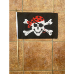 One Eyed Jack large hand flag
