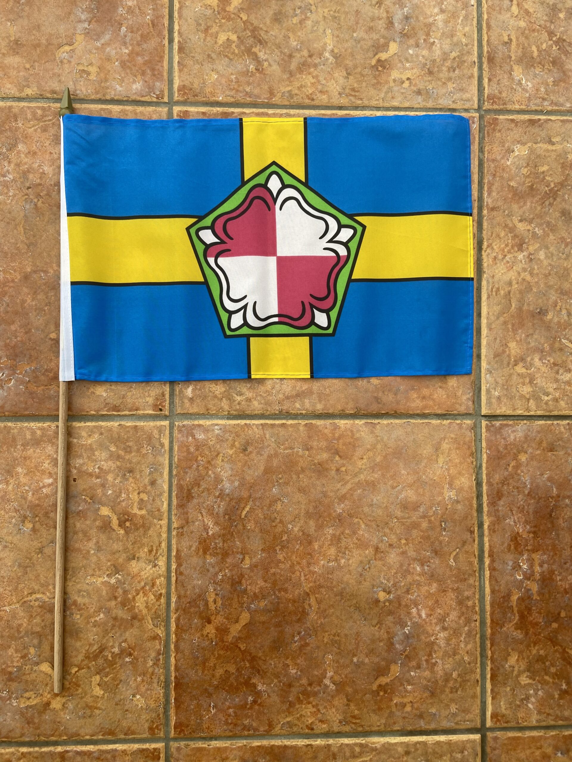 Pembrokeshire Pembrokeshire large hand flag - Image 1