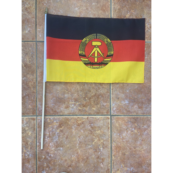 East Germany (German Democratic Republic) large hand flag