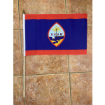 Guam large hand flag