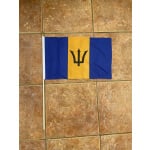 Barbados large hand flag