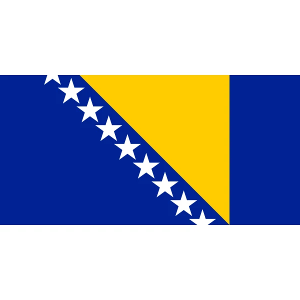 Bosnia & Herzegovina (1998+) 5'x3'