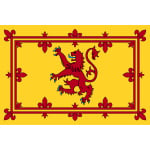 Lion Rampant  (Scotland) Hand Flag