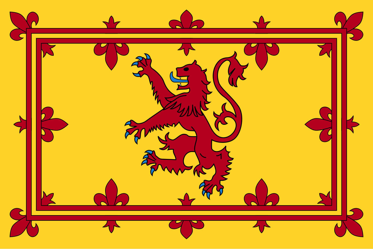 Lion Rampant Lion Rampant (Scotland) medium Hand Flag - Image 1