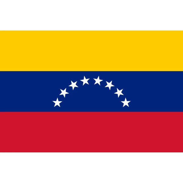 Venezuela 8 stars Table Flag