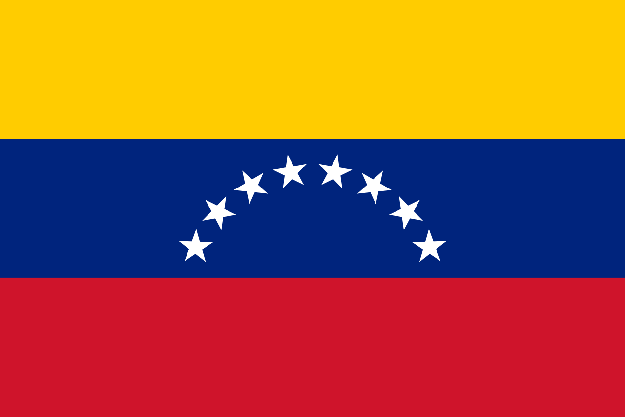 Venezuela 8 stars Venezuela 8 stars Table Flag - Image 1