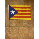 Estelada Blava - Catalonia Independence large hand flag