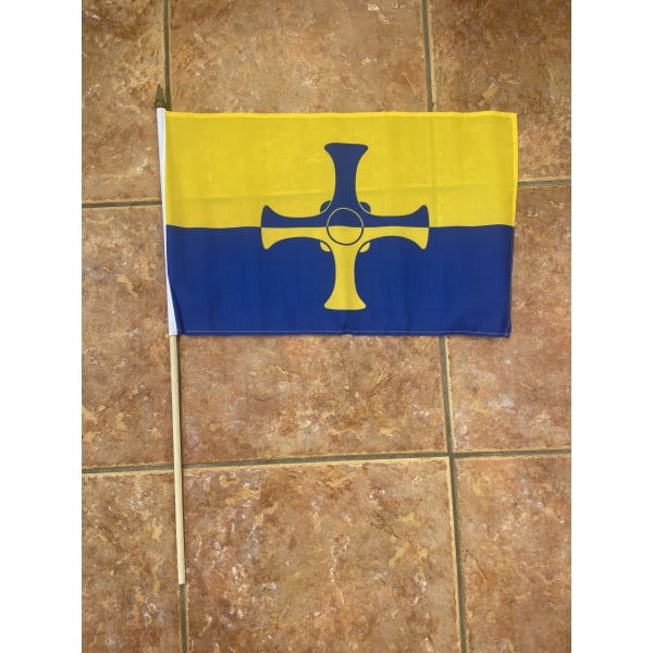 Durham County large hand flag
