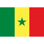 Senegal Hand Flag