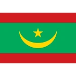 Mauritania new hand flag