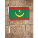 Mauritania new large hand flag