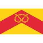 Staffordshire medium hand flag