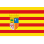 Aragon table flag