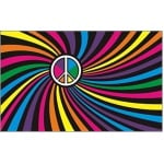Rainbow Swirl (gay pride) 5'x3'