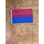 Bi Pride large hand flag