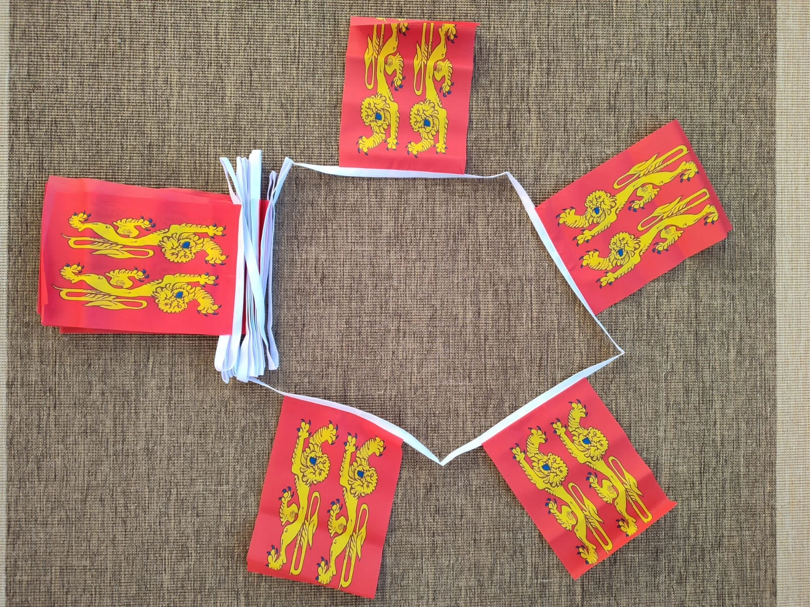 normandybunting 6m 20 flag Normandy bunting - Image 1