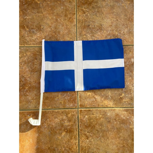 Shetland Islands Car Flag