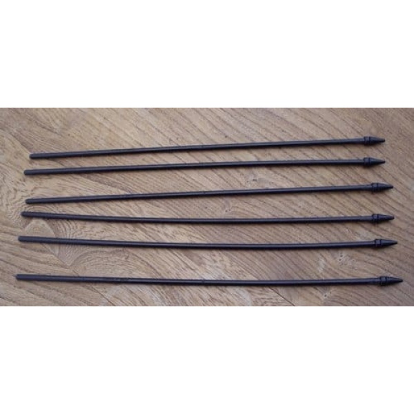 10.5" Plastic Table Flag Sticks