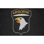101st Airborne Black 5'x3'