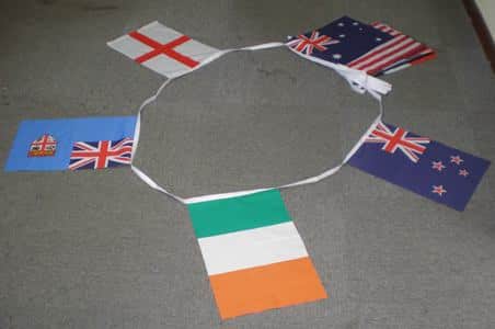 13m-14-flag-rugb-514b1835aaf14 13m 14 flag Rugby League World Cup 2013 bunting - Image 1